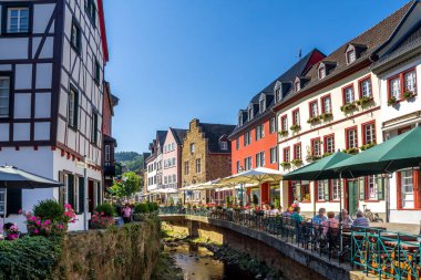 Kötü Muenstereifel Pazarı, Eifel, Almanya 
