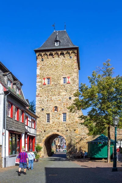 Toren Van Bad Muenstereifel Eifel Duitsland — Stockfoto