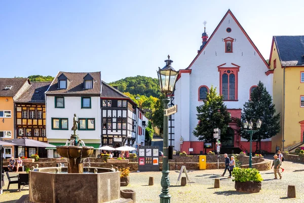 Historisk Stad Bad Muenstereifel Eifel Tyskland — Stockfoto