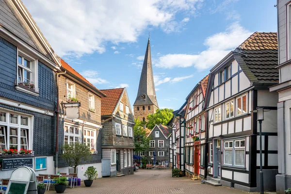 Historische Stad Hattingen Duitsland — Stockfoto