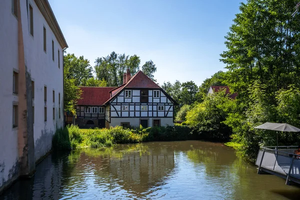 Historisk Stad Lemgo Nordrhein Westfalen Tyskland — Stockfoto