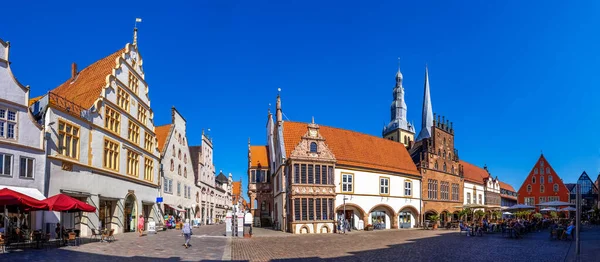 Stadhuis Markt Lemgo Noordrijn Westfalen Duitsland — Stockfoto