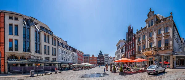 Pazar Yeri, Minden, Nordrhein-Westfalen, Almanya 