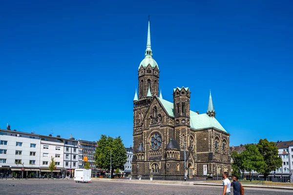 Marktplatz Mönchengladbach Deutschland — Stockfoto