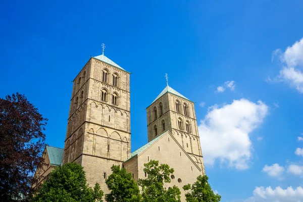 Katedra Muenster Nordrhein Westfalen Niemcy — Zdjęcie stockowe