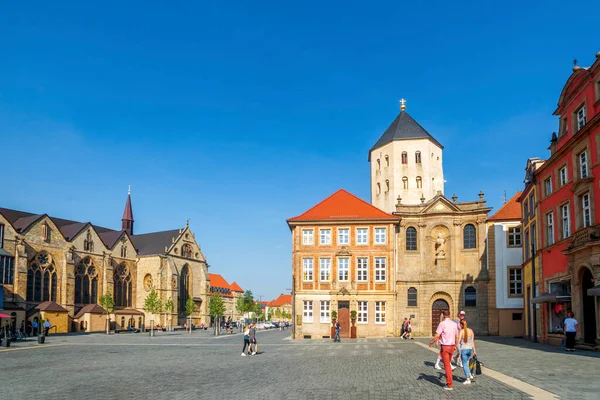 Gau Paderborn Kilisesi Almanya — Stok fotoğraf