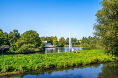 Lake, Rheda Wiedenbrueck, Nordrhein-Westfalen, Almanya 