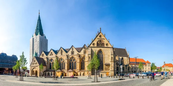 Catedral Paderborn Alemania — Foto de Stock