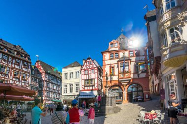 Bernkastel Kues Pazarı, Almanya 