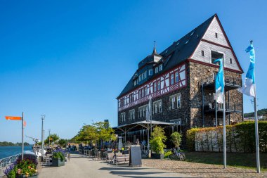 Rhine Gezinti Alanı, BIngen am Rhein, Almanya 