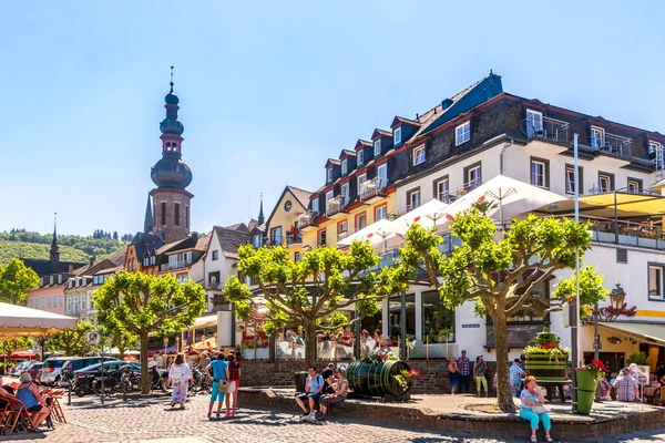 Altstadt Von Cochem Moseltal Deutschland — Stockfoto