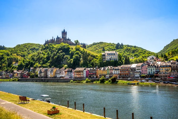 Staré Město Cochem Moselle Valley Německo — Stock fotografie