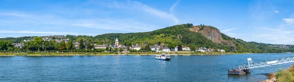 Kilátás Erpel Remagen Ből Rhine Valley Németország — Stock Fotó