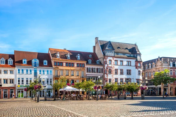 Рыночная Площадь Ландау Пфальц Германия — стоковое фото