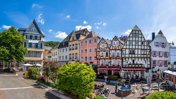 Markt Linz Rhein Deutschland — Stockfoto