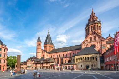 Mainz Katedrali, Rheinland-Pfalz, Almanya 