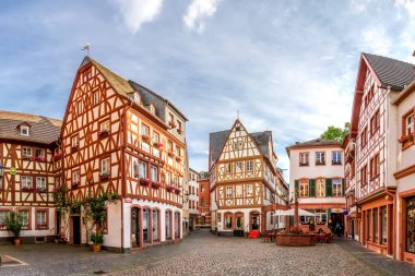 Eski Şehir, Mainz, Rheinland-Pfalz, Almanya 
