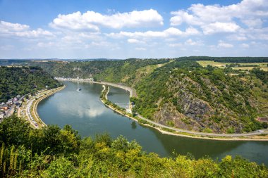 Loreley Panoraması Urbar, Almanya 