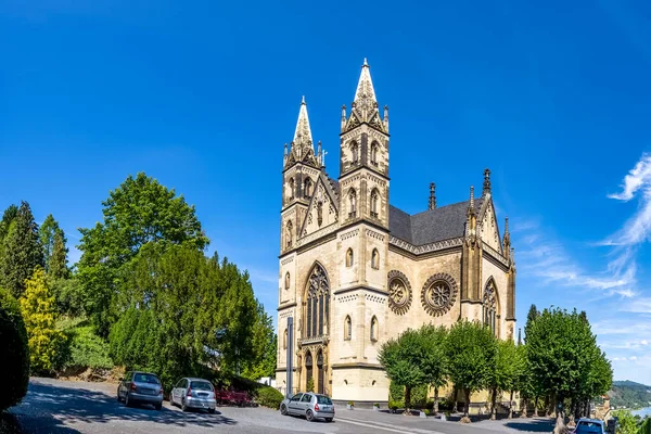 Igreja Peregrinação Saint Apollinaris Remagen Alemanha — Fotografia de Stock