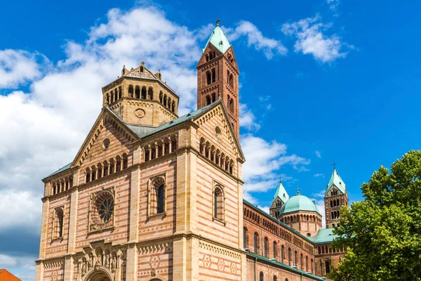 Domkyrkan Speyer Rheinland Pfalz Tyskland — Stockfoto