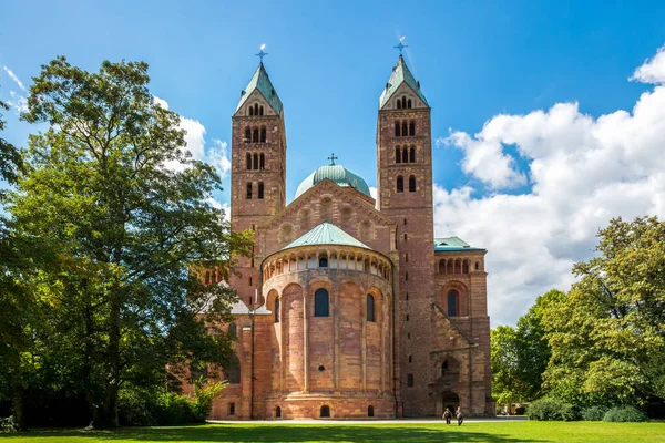Domkyrkan Speyer Rheinland Pfalz Tyskland — Stockfoto