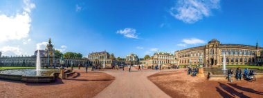 Zwinger, Dresden, Saksonya, Almanya 