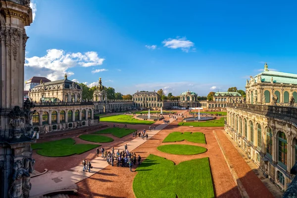 Zwinger Drážďany Sasko Německo — Stock fotografie