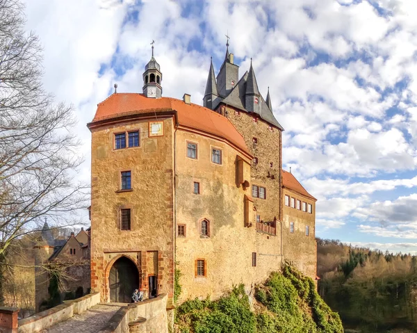 Burg Kriebstein Sachsen Deutschland — Stockfoto