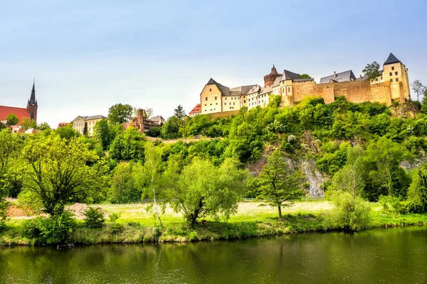 Castle Mildenstein Στο Leisnig Γερμανία — Φωτογραφία Αρχείου