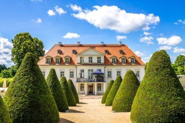 Wackerbarth Kalesi, Radebeul, Saksonya, Almanya 