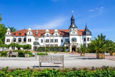 Tarihsel şehir Bad Schmiedeberg, Almanya 