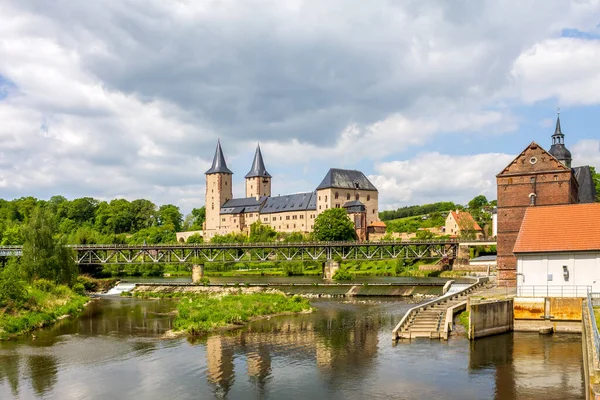 Rochlitz Slott Sachsen Tyskland — Stockfoto