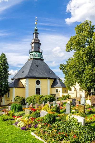 Chapel Seiffen Szászország Németország — Stock Fotó