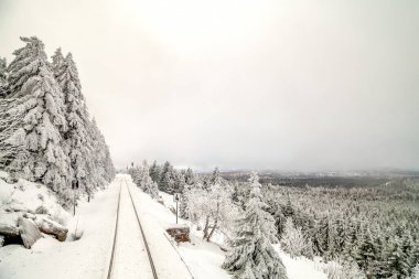 Saksonya Anhalt, Almanya 'da Kırık Harz Dağı 