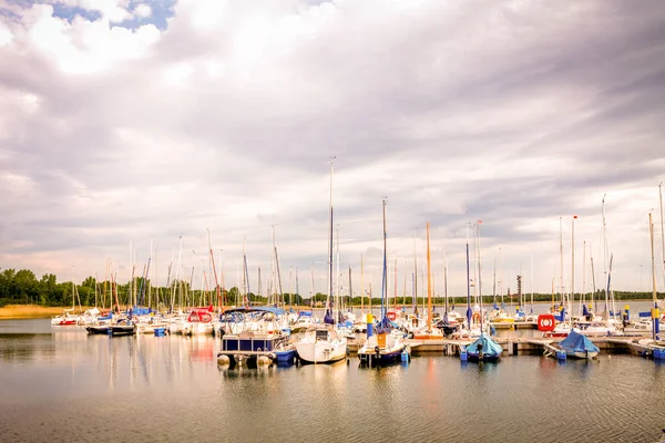 Lake Bitterfeld Sachsen Anhalt Tyskland — Stockfoto