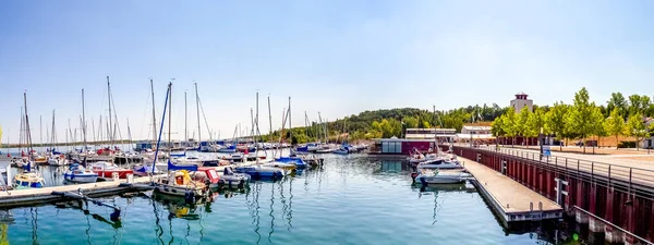 Geiseltalsee Lake Geiseltal Tyskland — Stockfoto