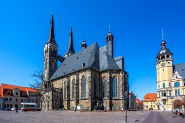 Tarihsel şehir Koethen, Almanya 