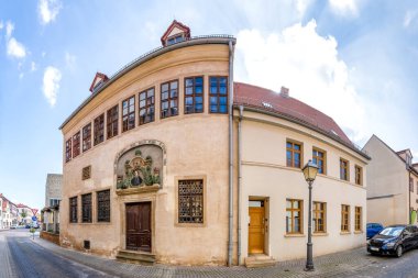 Luther Doğum Evi, Lutherstadt, Eisleben, Almanya 