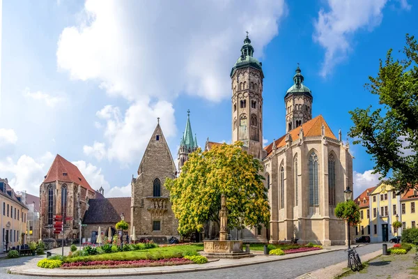 Katedra Naumburg Der Saale Niemcy — Zdjęcie stockowe