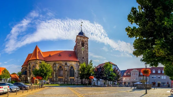 Εκκλησία Του Αγίου Νικολάι Στο Oschersleben Γερμανία — Φωτογραφία Αρχείου