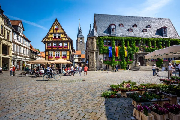 Tarihsel şehir Quedlinburg, Almanya 