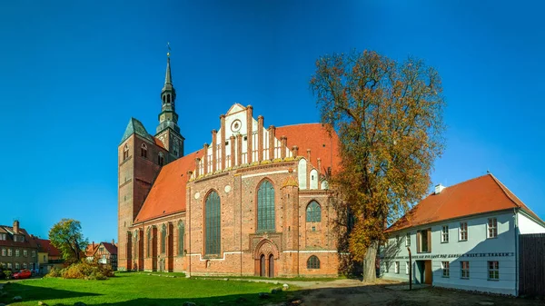 Church Tangermuende Elbe Germany — Stock Photo, Image