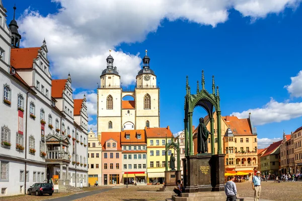 Markt Wittenberg Duitsland — Stockfoto