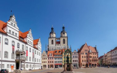 Wittenberg, Almanya 'da pazar yeri 