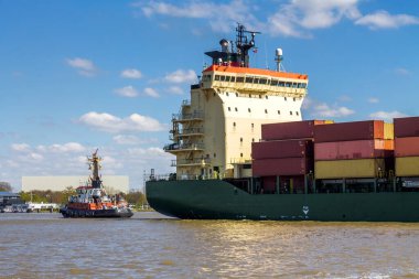 Brunsbuettel, Almanya 'da Kanal 