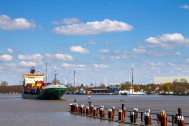 Brunsbuettel, Almanya 'da Kanal 