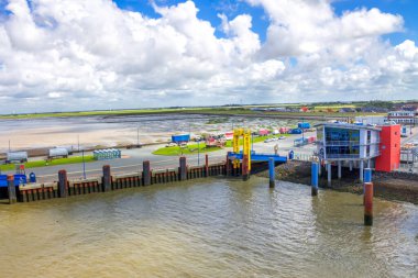Almanya 'nın Dagebuell kentindeki Panorama Limanı 
