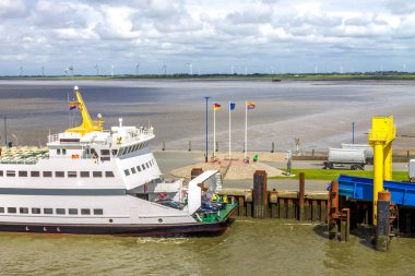 Almanya 'nın Dagebuell kentindeki Panorama Limanı 