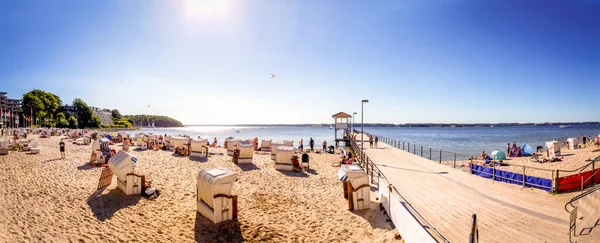 Strand Gluecksburg Schleswig Holstein Tyskland — Stockfoto