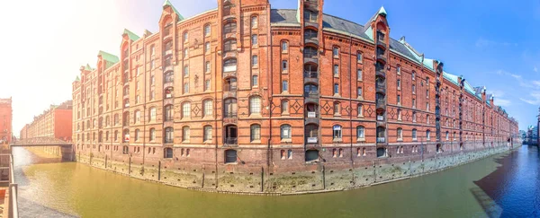 Speicherstadt Hamburgo Alemania —  Fotos de Stock